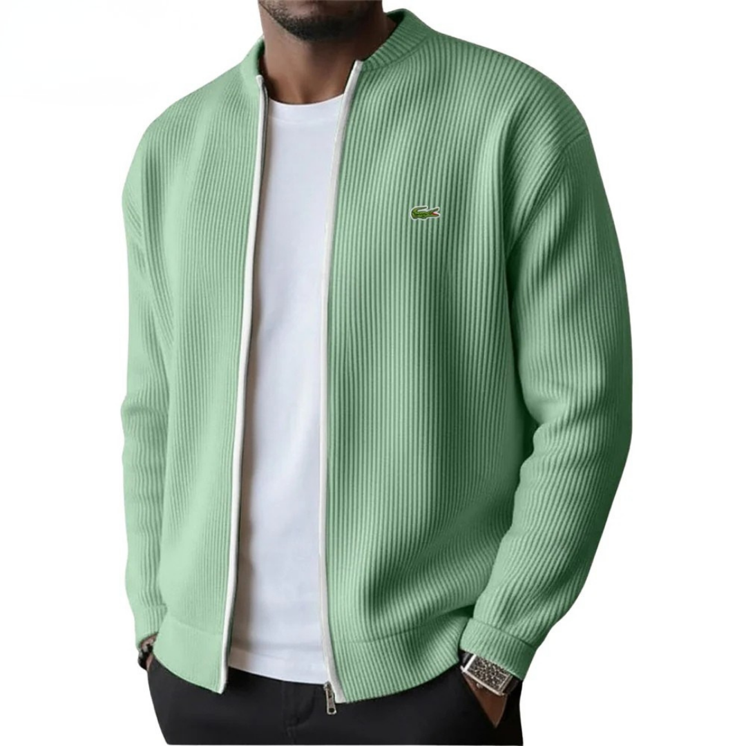 LC™ | Men's Ribbed Zip-Up Sweater