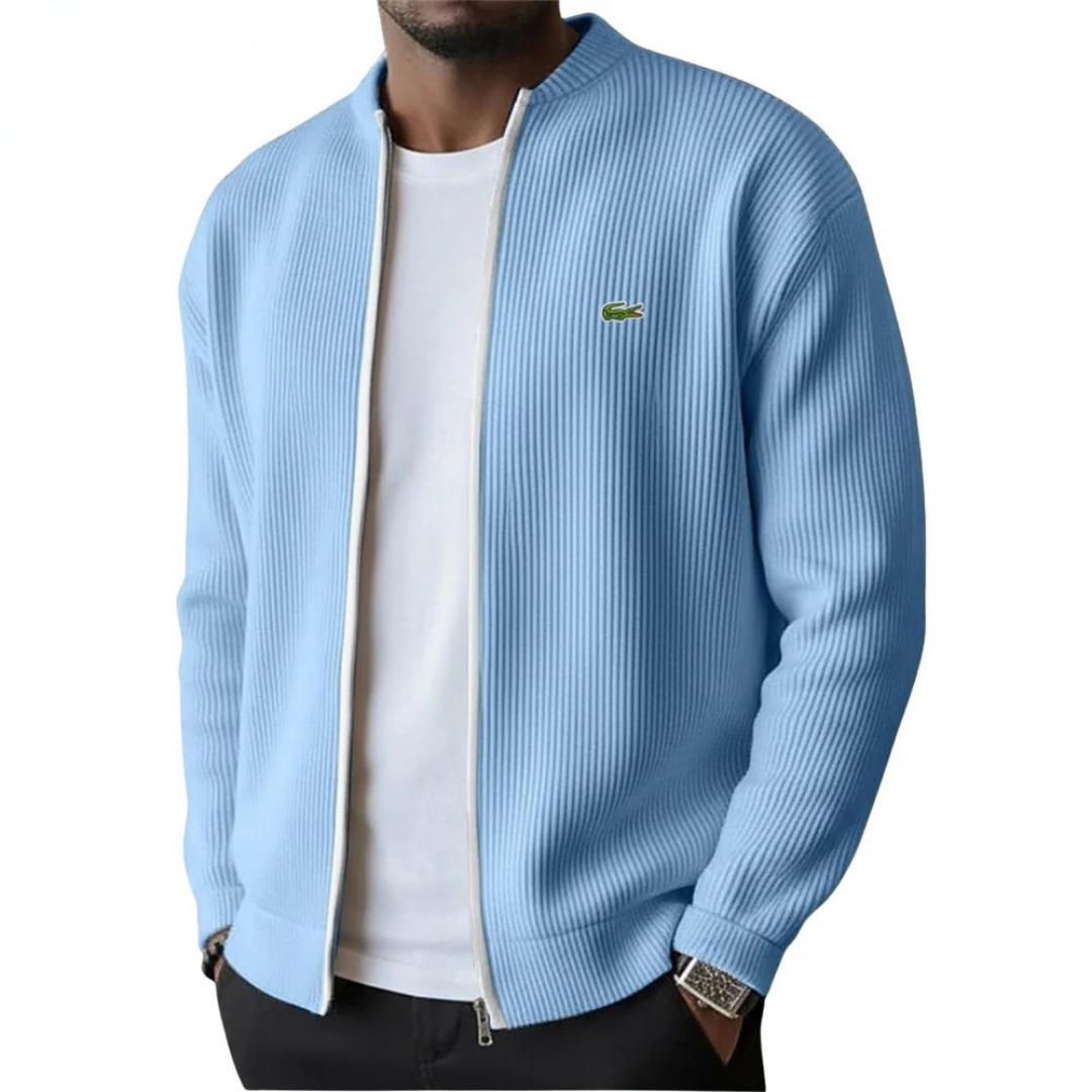 LC™ | Men's Ribbed Zip-Up Sweater