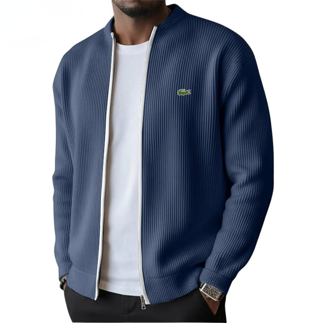 LC™ | Men's Ribbed Zip-Up Sweater