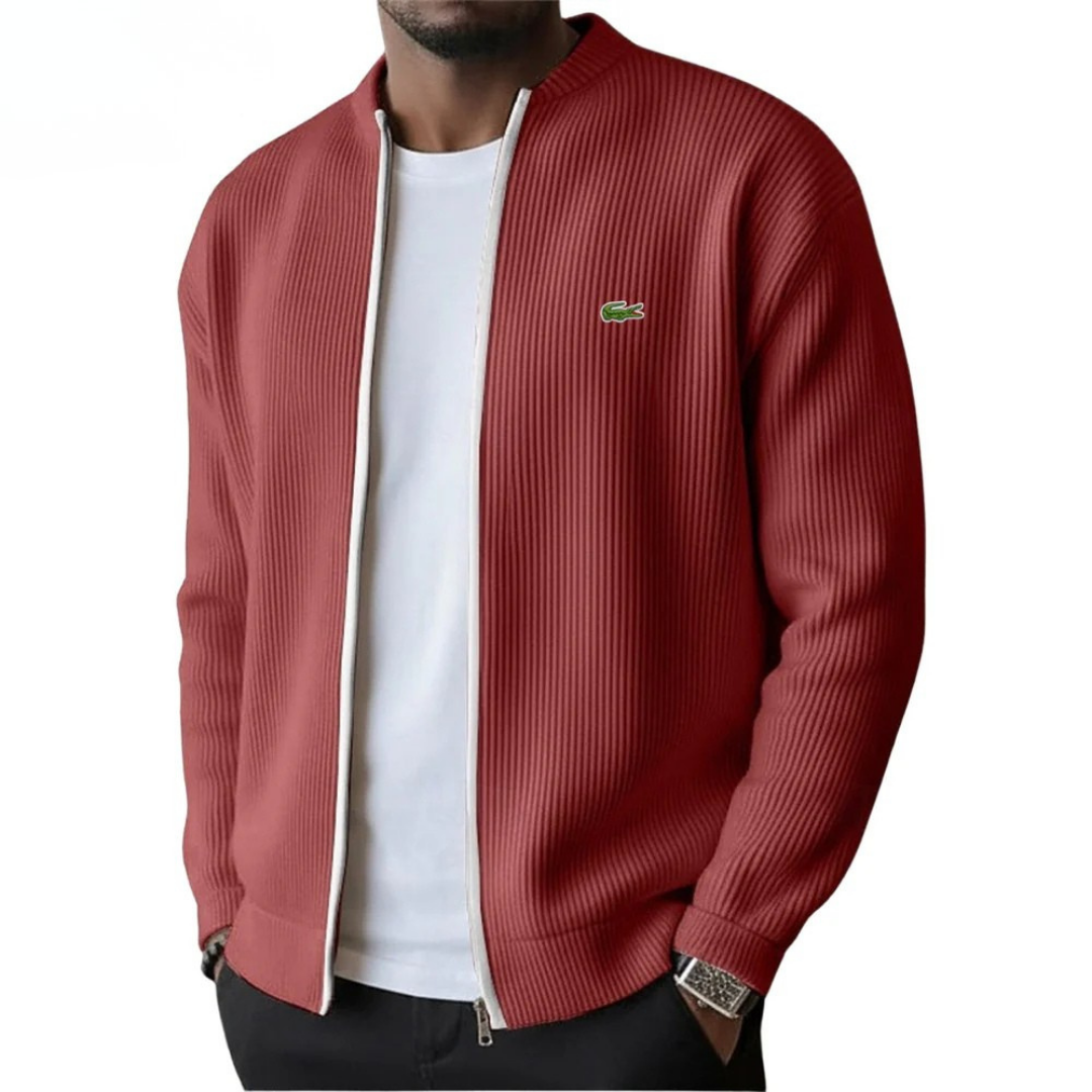 LC™ | Men's Ribbed Zip-Up Sweater
