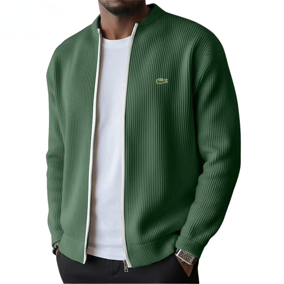 LC™ | Men's Ribbed Zip-Up Sweater