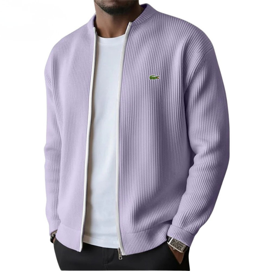 LC™ | Men's Ribbed Zip-Up Sweater