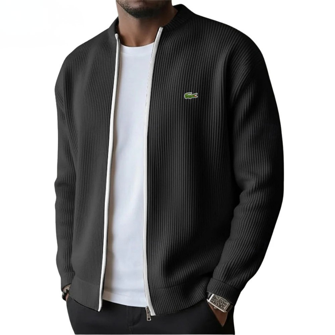LC™ | Men's Ribbed Zip-Up Sweater
