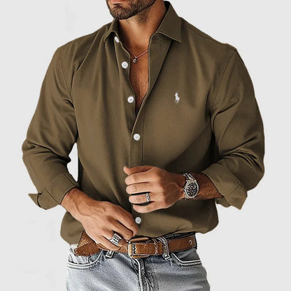 RL™ | Men's Modern Slim-Fit Button-Up Shirt